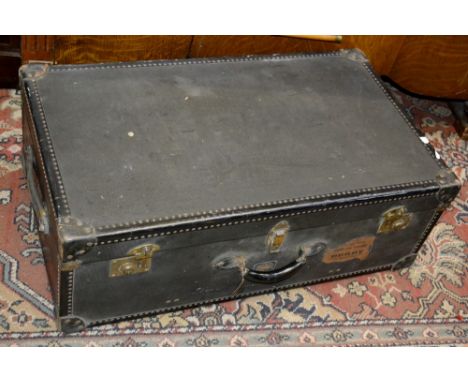 Vintage luggage - a Whatajoy travel trunk.