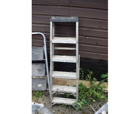 Five rung domestic step ladder
