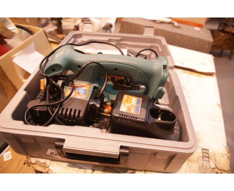 Cordless circular saw. This lot is not available for in-house P&P.Condition Report: All electrical items in this lot have bee