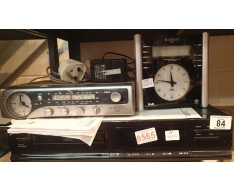Two Roberts Radios plus an Eltax compact disc player. P&P Group 3 (£25+VAT for the first lot and £5+VAT for subsequent lots)C