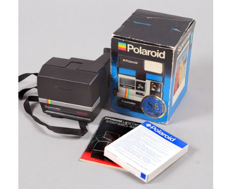 Polaroid Special Edition LM Instant Print Camera. (condition 3F) - based on a Super Color 635 model. In makers box.W