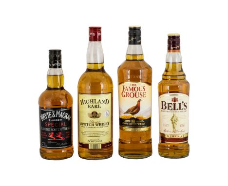 A Good Collection of Fine Vintage Scotch Whisky's - Various Brands and Ages. Comprises 1/ Highland Earl 3 Year Old Blended Sc