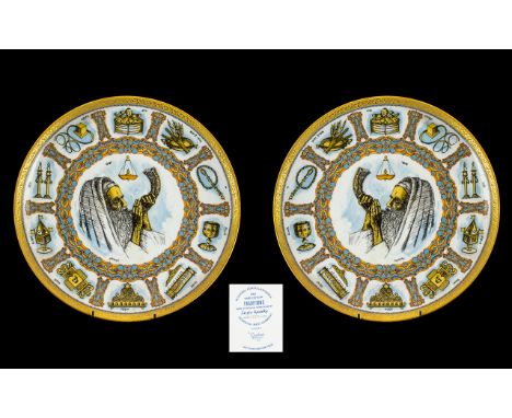Goebel Traditions Plates.  Pair of Goebel Traditions Plates, in good condition, please see accompanying images.