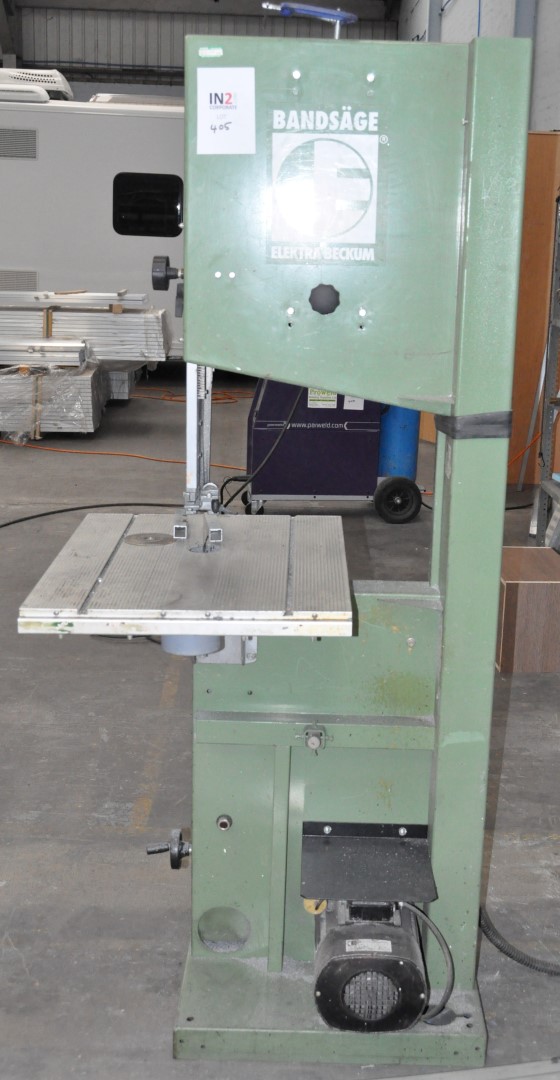Elektra Beckum 450mm Vertical Bandsaw Type BAS 450 WN 220v Power