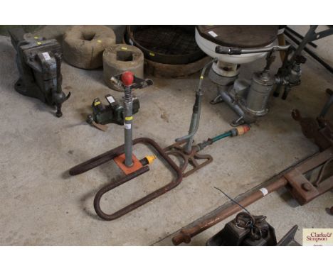Two vintage garden irrigators