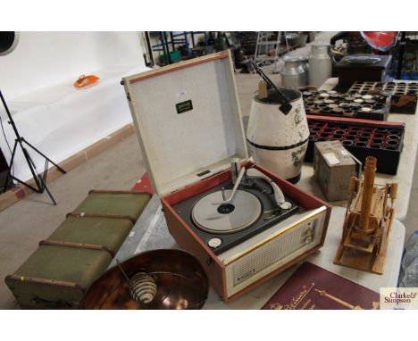 A Dansette "Bermuda" record player