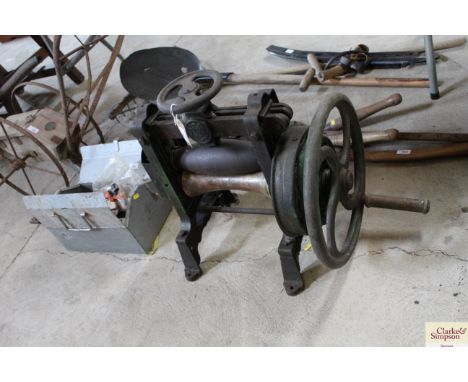 A leather workers roller