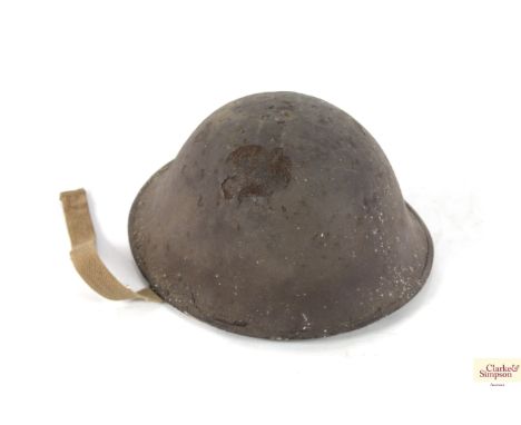 A vintage WW2 helmet