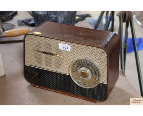 A small Ultra vintage radio