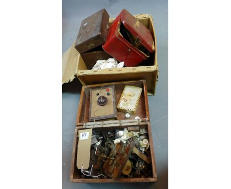 A collection of vintage electrician's instruments 