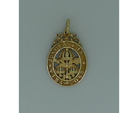 The Most Honourable Order of the Bath, (G.C.B), Civil Division, Sash Badge, in silver gilt, hallmarked for James Garrard, Lon