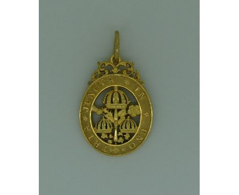 The Most Honourable Order of the Bath, (G.C.B), Civil Division, Sash Badge, in silver gilt, hallmarked for James Garrard, Lon