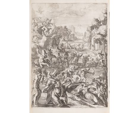 Cleyn (Francis).- Ovidius Naso (Publius) [Metamorphosis], text in Latin, engraved pictorial title and 16 plates by Salamon Sa