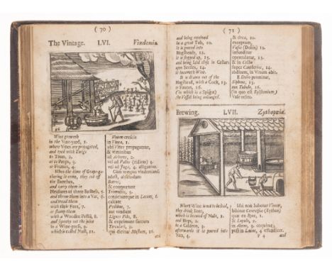 Pictorial Encyclopedia & Latin Dictionary.- Commenius (Johannes Amos) Orbis Sensualium Pictus... Visible World: or a, Nomencl