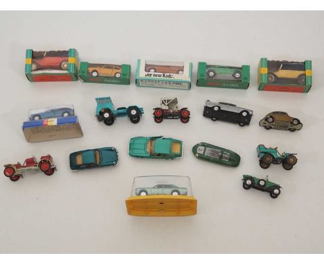 A mixed group of boxed and unboxed diecast vehicles by West German manufacturer GAMA - F/VG in G boxes (where boxed) (17)