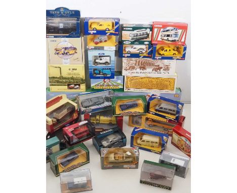 A mixed crate of modern boxed diecast by CORGI and others - VG in G/VG boxes (Q)