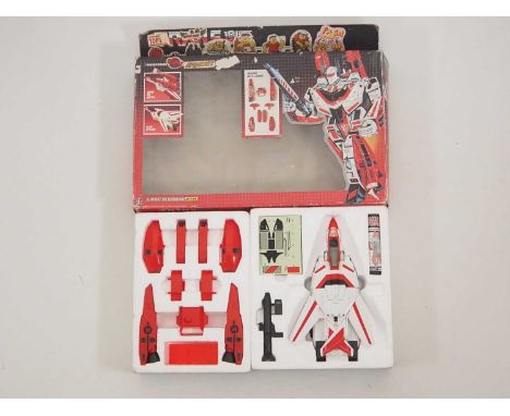 An original vintage HASBRO Transformers 'Jetfire', appears complete in original box - G/VG in F/VG box