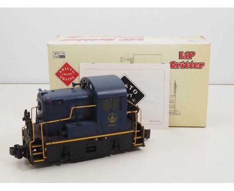 An ARISTOCRAFT Gauge 1 (1:29 scale) American Outline 'Lil' Critter' diesel locomotive - G/VG in G/VG box