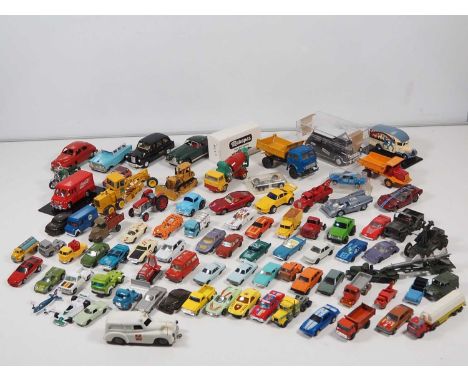 A mixed crate of mostly unboxed vintage diecast by various more unusual brands, TEKNO etc - F/G (Q)