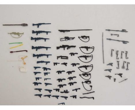 A large quantity of original vintage Star Wars PALITOY weapons and accessories - all circa late 1970s/early 1980s - VG (unbox