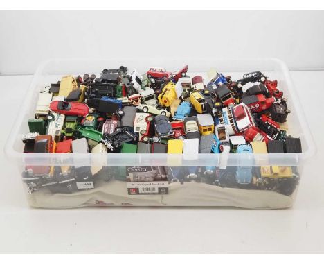 A large quantity of unboxed modern diecast model cars and vans by CORGI and others - G/VG (unboxed) (circa 200)