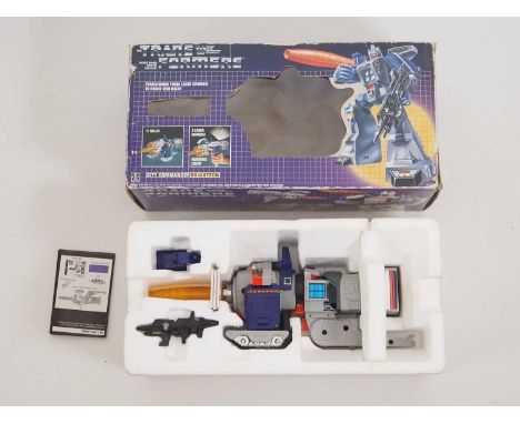 An original vintage HASBRO Transformers Decepticon 'Galvatron', appears complete in the original box - G/VG in F/G box