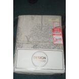 *Design Studio Lined Pencil Pleat Curtains 66" x 5