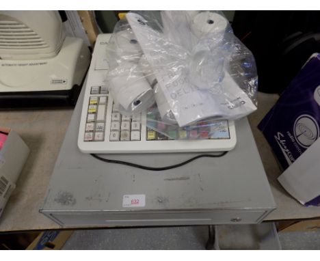 Casio till register and till rolls