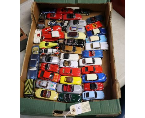 A very large quantity of die cast models by various makers. Includes Corgi, Vitesse, Atlas, Rio, Solido, and many others. inc