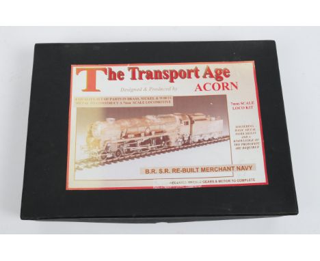 'The Transport Age, designed and produced by Acorn, unmade 7mm Scale Locomotive brass and white metal Kit. A B,R, S.R. Re-bui