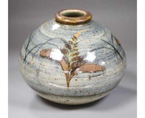 A Studio pottery vase by David Leach, height 20cm