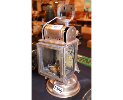 French SNCF railway lamp