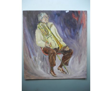 MARIA LOUISE MEAKINS. Set of ten unframed, some signed, 20th Century, oil on board, variety of portrait subjects, average: 42
