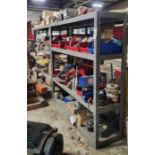 (4) Shelves w/ Contents
