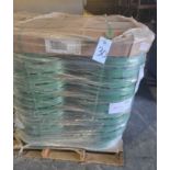 (1) Pallet Containing 28 Rolls of Plastic Banding by Samuel Packaging Systems