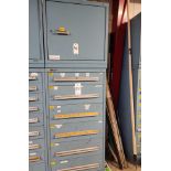 (2) Stanley Vidmar Metal Cabinets w/ Contents