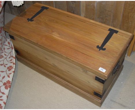 A modern pine trunk