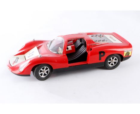 Gama Porsche, Kunststoff, tw besch. und lose, L 33,5, Z 3