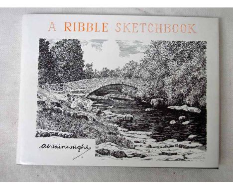 Alfred Wainwright, A Ribble Sketchbook, signed first edition 1980 