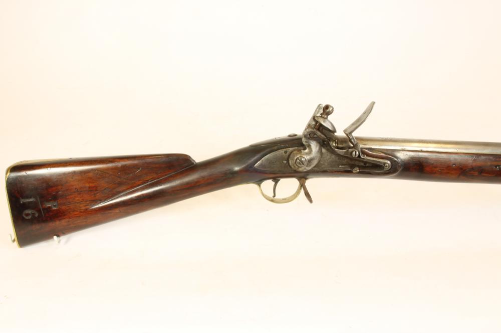 AN EAST INDIA COMPANY BROWN BESS FLINTLOCK MUSKET, dated 1811, the 39 ...