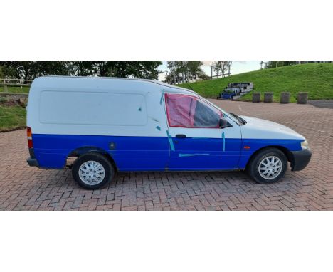 2001 Ford Escort 75TD van, project. Registration number Y91 LCP. Chassis number WFOVXXBBAV1J88146. Engine number 1J88146.In 1