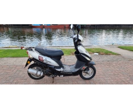 2012 Baotian BT49QT-9D scooter, 49cc. Registration number YX12 BWM. Frame number L82TCAP99B1025633. Engine number 11713814.Ch