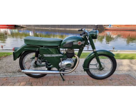 1959 Francis Barnett, White Cruiser 79, 171cc. Registration number 922 XVH (non transferrable). Frame number AD10742. Engine 