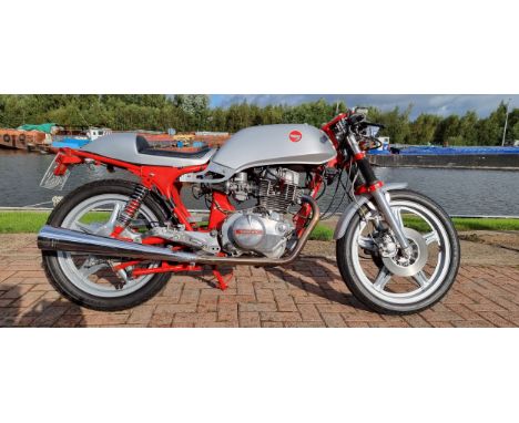 1979 Honda CB400N Super Dream cafe racer, 396 cc. Registration number GNA 603V. Frame number CB400N 2000185. Engine number CB