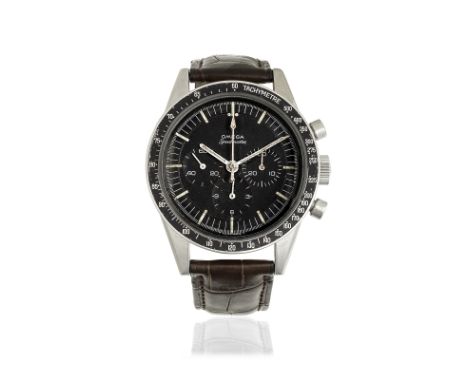 Omega. A stainless steel manual wind chronograph wristwatchModel: Speedmaster 'Ed White'Reference: ST 105.003.65Date: Produce