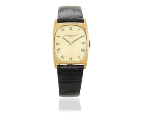 Vacheron &amp; Constantin. An 18K gold manual wind wristwatchReference: 7813Date: Circa 1960Movement: 17-jewel Cal.1014 manua