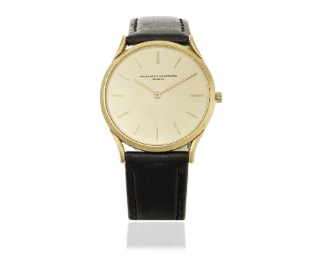 Vacheron &amp; Constantin. An 18K gold manual wind wristwatchReference: 4961Date: Circa 1980Movement: 17-jewel Cal.1003 manua