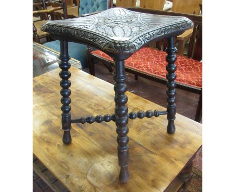 Small bobbin legged stool 