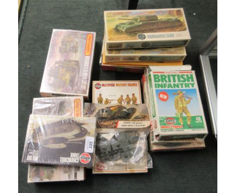 Collection of model kits in original boxes 