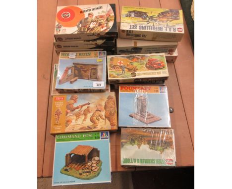 Collection of model kits in original boxes 